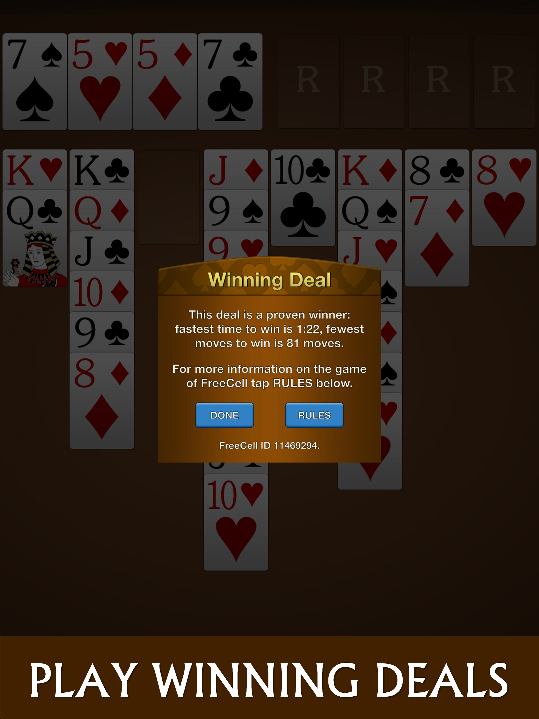 Solebon FreeCell Solitaire screenshot 7