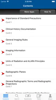 radiographic positioning cards iphone screenshot 2