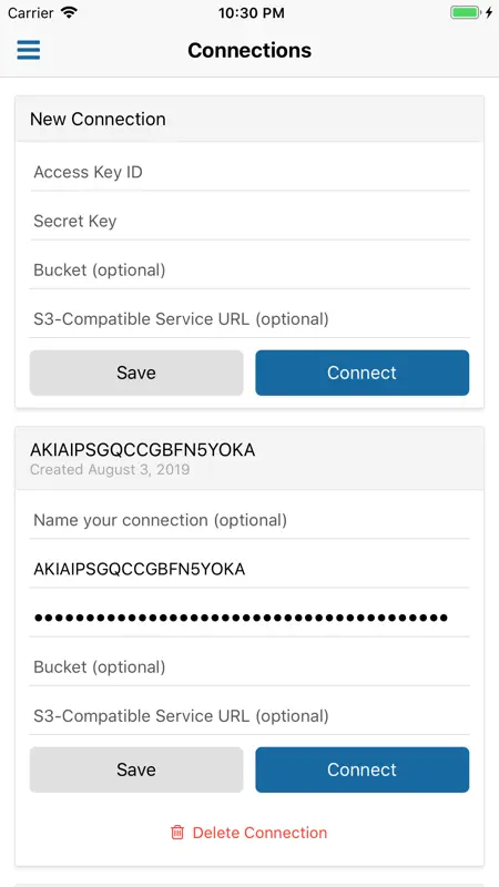 AWS S3 Manager screenshot 7 of 7