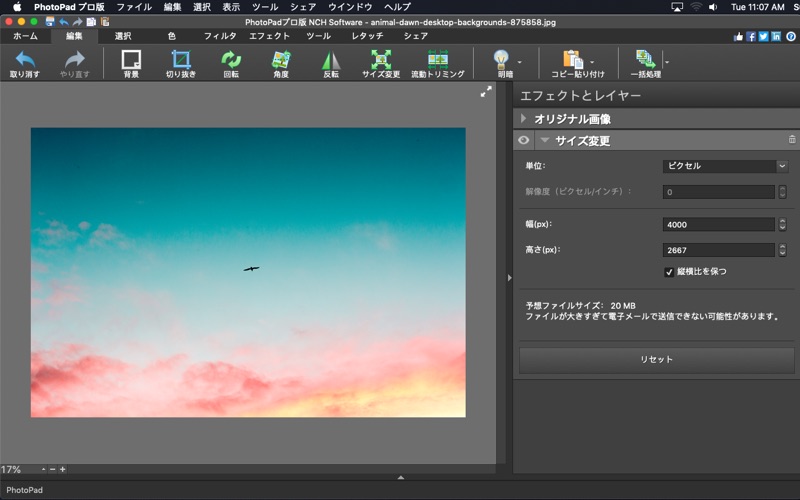 PhotoPadプロ版 app screenshot 2