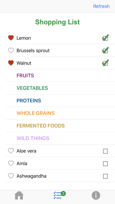 Functional Food Screenshot