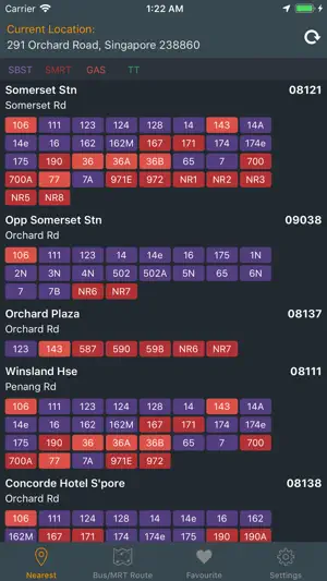 SG-BUS (Real Time) screenshot 1