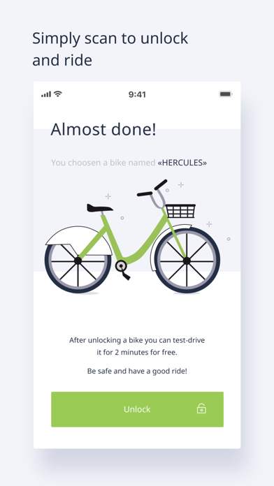 Möbius bike screenshot 3
