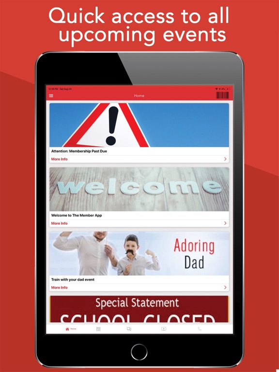 Metrowest Academy of Jiu Jitsu iPad screenshot 1 - Health & Fitness app