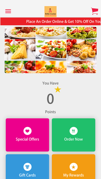 Bella Cucina Pizzeria Screenshot