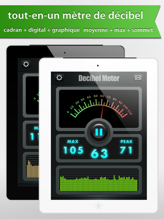 Screenshot #4 pour Decibel Meter Plus Pro