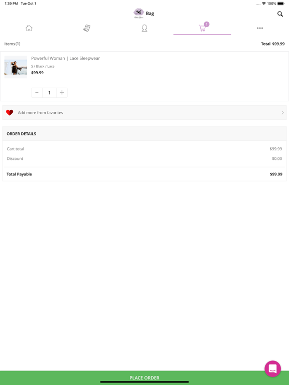 Miss Bisous: Fashion Shopping iPad screenshot 6 - Shopping app