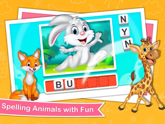 English Spelling Learning iPad screenshot
