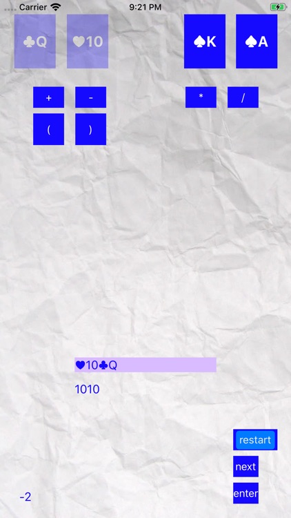 Twenty Four With cards