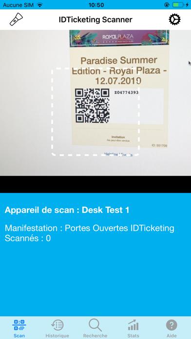 Screenshot #3 pour IDTicketing Scanner