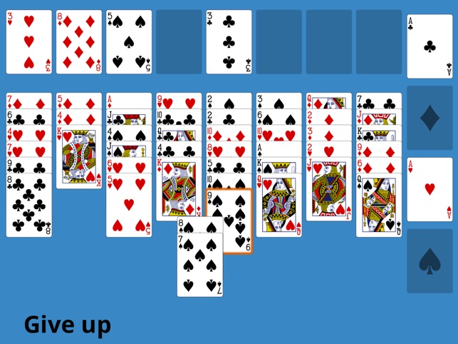 Play Eight Off Solitaire Card Game Online