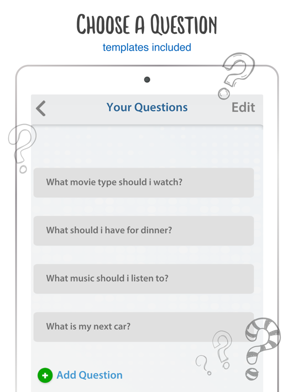 Decision Maker Spin the Wheel iPad screenshot