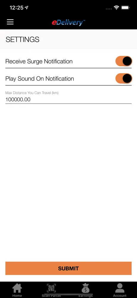 eDelivery Driver