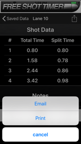 Gun Shot Timer screenshot