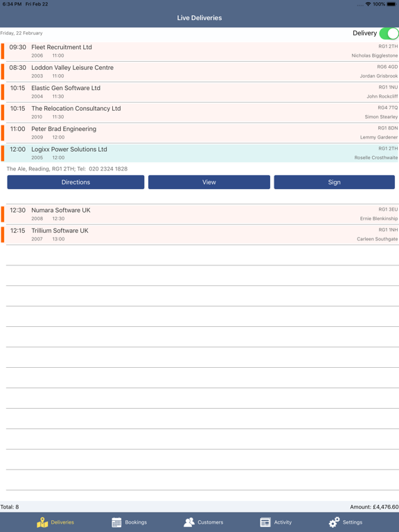 Screenshot #6 pour CaterSOFT