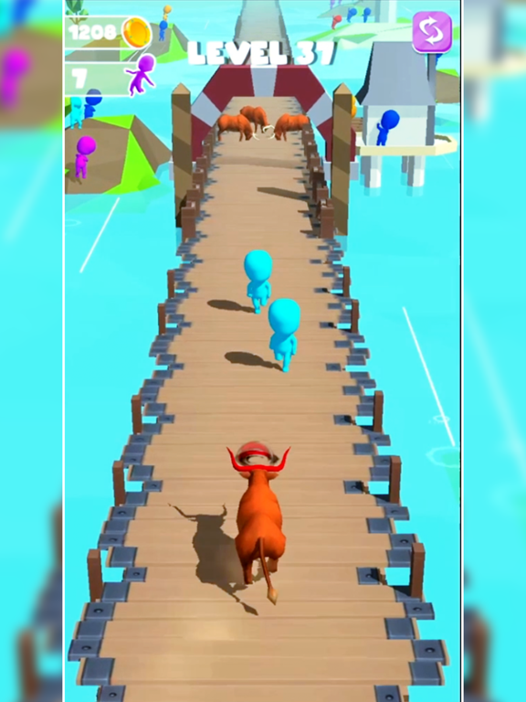 Crazy Bull 3D iPad screenshot
