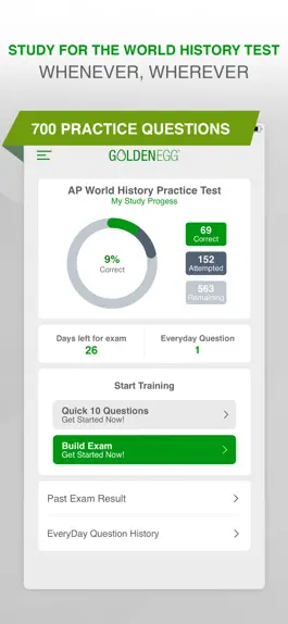 Game screenshot AP World History Practice Test mod apk