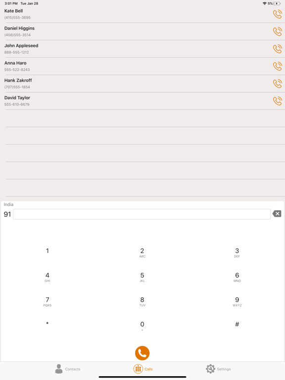 Screenshot #5 pour Voxtel Voip