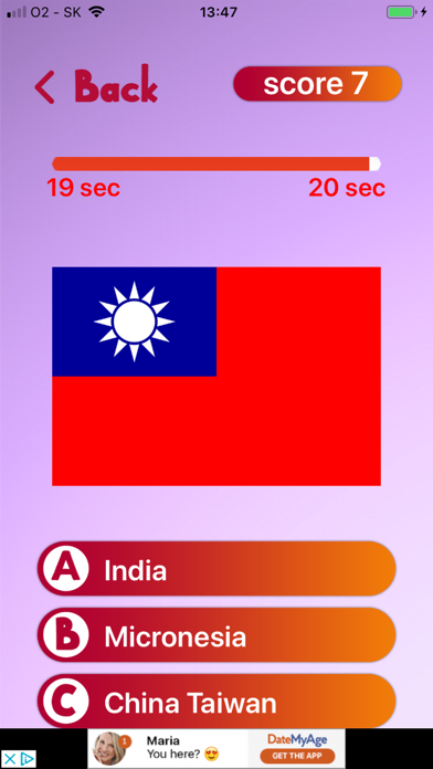 Screenshot #3 pour TeachMe:Flags