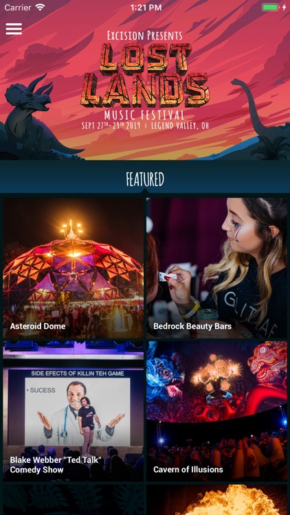 Lost Lands Festival App
