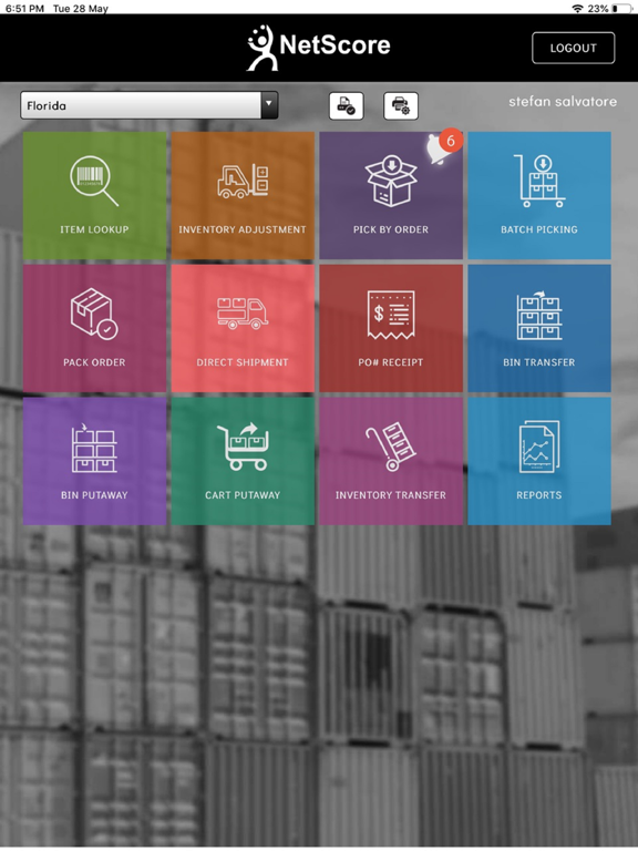 NetScore WMS Mobile iPad screenshot 3 - Business app