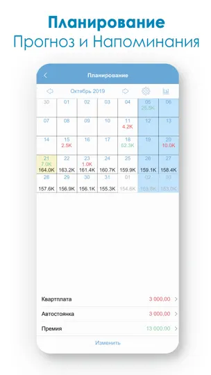 Скриншот Бюджет - Расходы и Доходы на iPhone 6