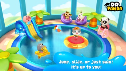 Dr. Panda Swimming Pool Screenshot