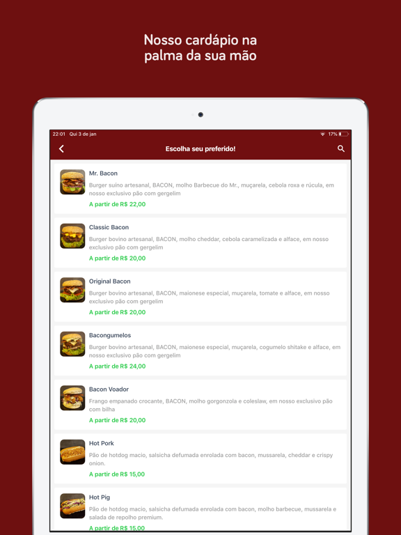 Screenshot #4 pour Mr. Bacon Hamburgueria
