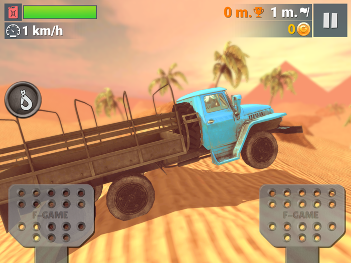 Off-Road Travel Road to Hill