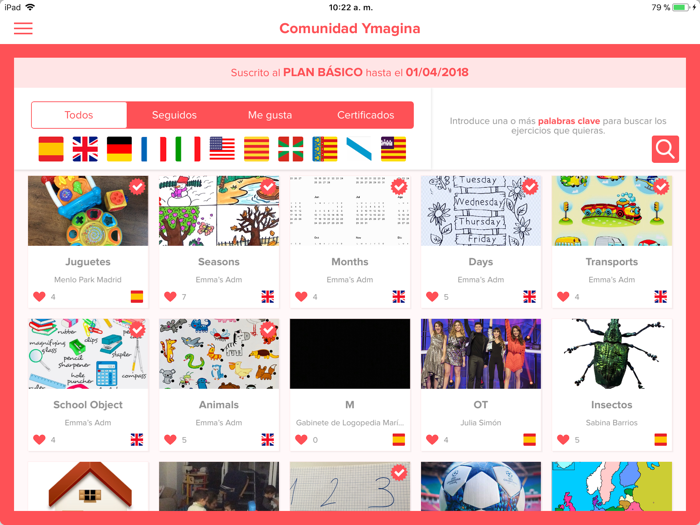 Cópiame - enséñales a escribir