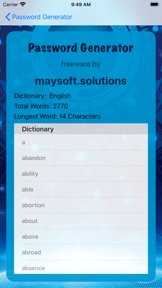 Password-Builder screenshot