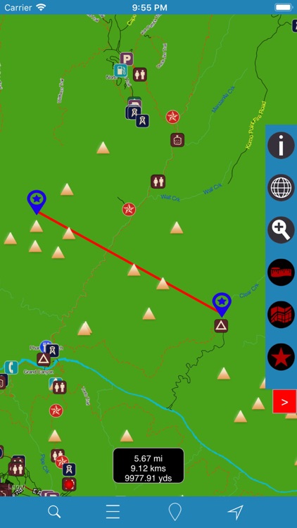 Grand Canyon National Park GPS