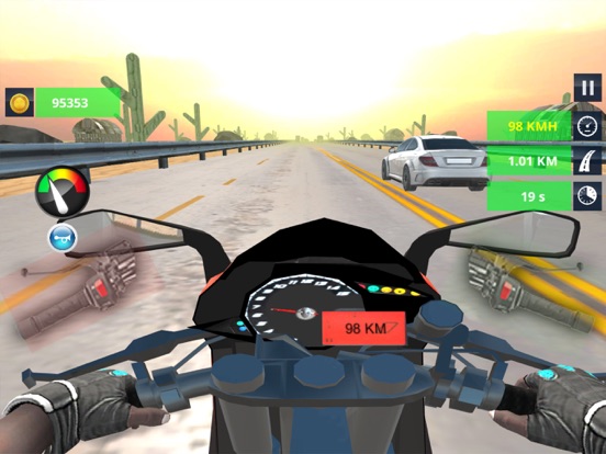 Screenshot #6 pour Motocycliste fou