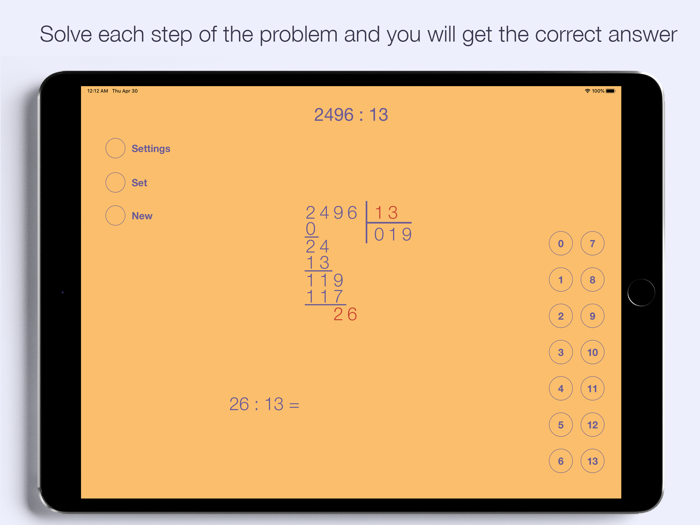 European Long Division
