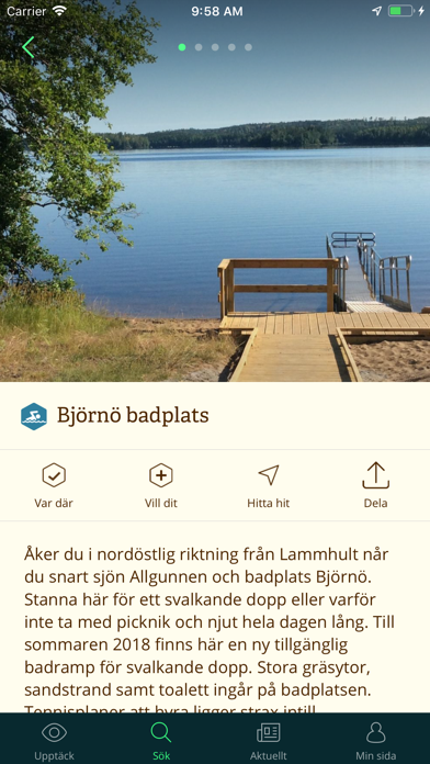 Växjö Naturkarta screenshot 3