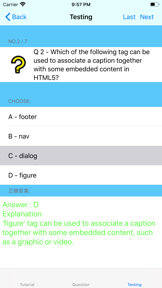 Tutorial for HTML5 screenshot