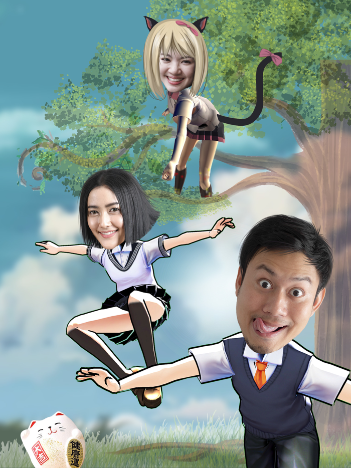 Anime Yourself - Face in manga