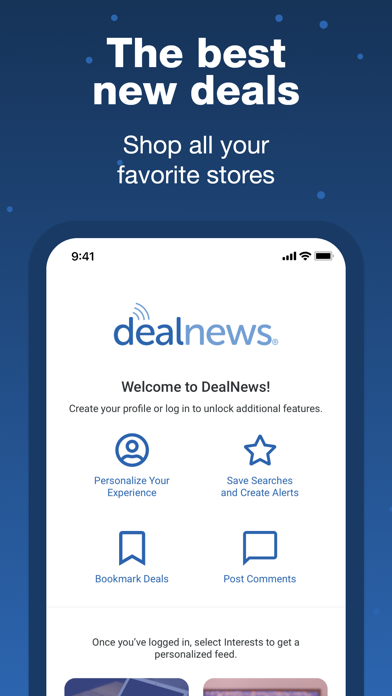 Screenshot #1 pour DealNews Deals & Coupons App