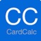 CardCalc will show the next minimum payment, and how much interest will be charged based on the current balance, and the interest rate