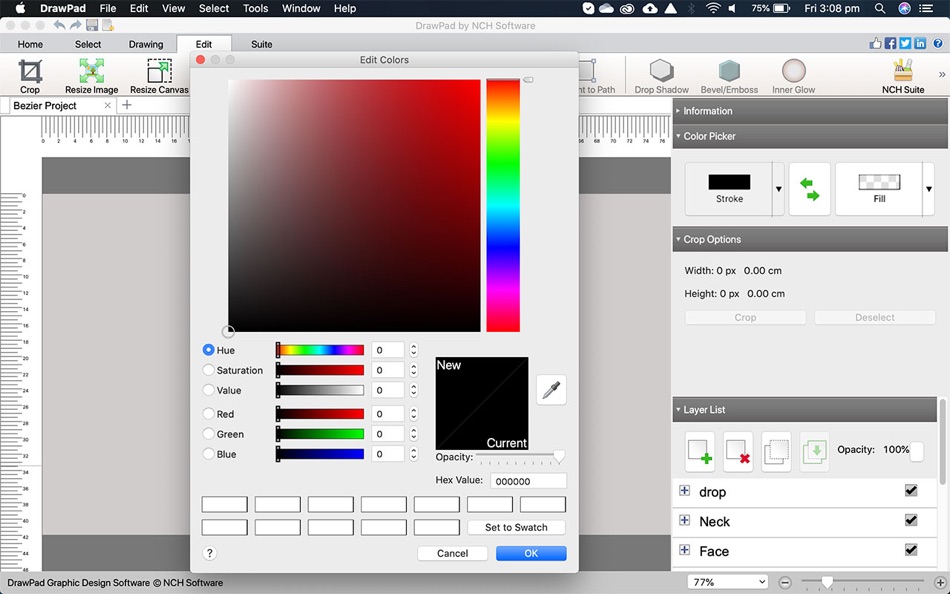 #4. DrawPad Graphic Designer (macOS) 由: NCH Software
