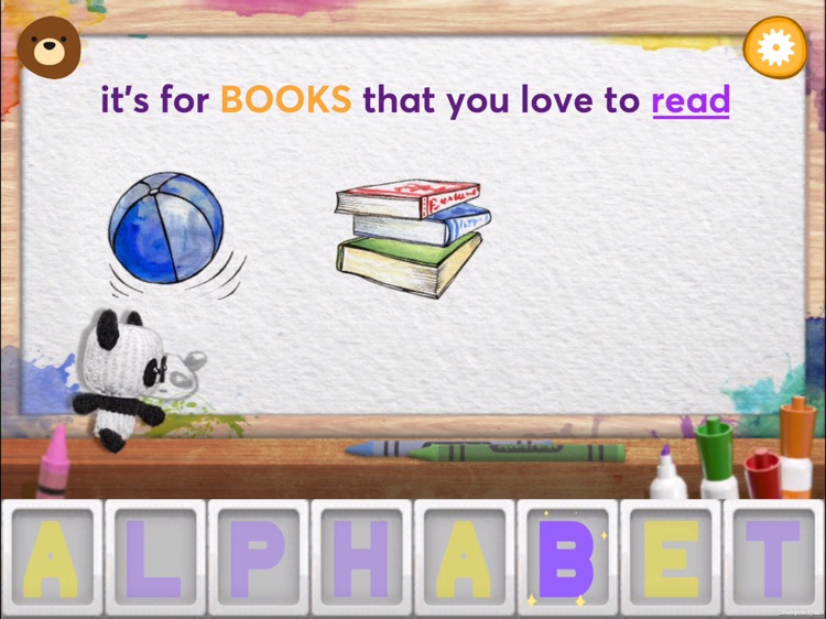 Square Panda Letter Lullaby