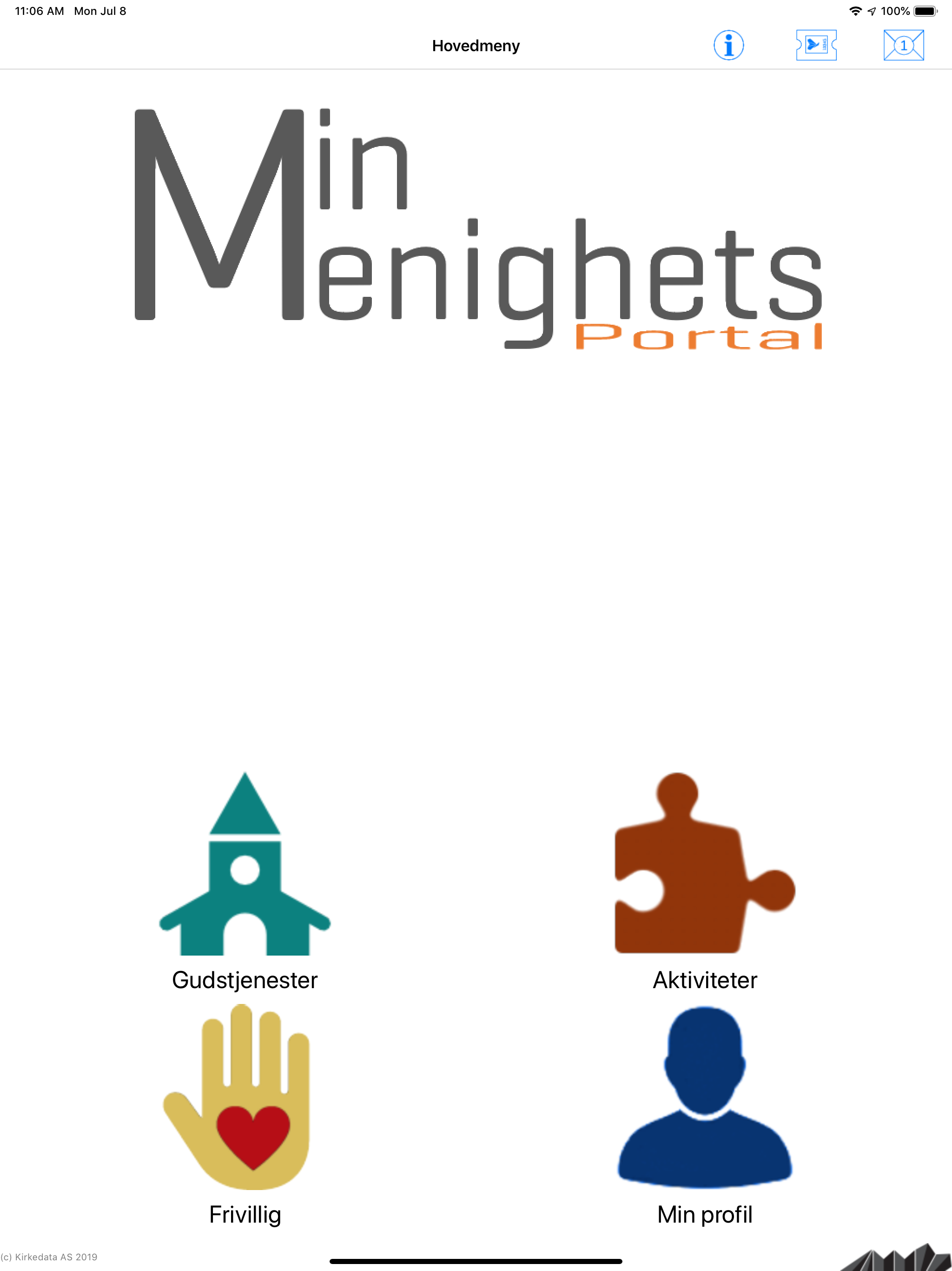 MinMenighetsportal screenshot 4