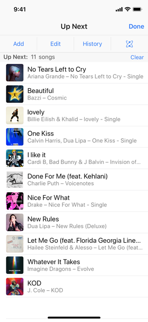 iTunes Remote Screenshot