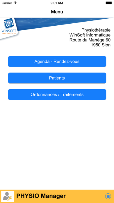 Screenshot #1 pour physiomanager