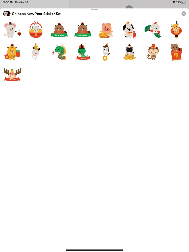 Chinese New Year Stickers on the App Store