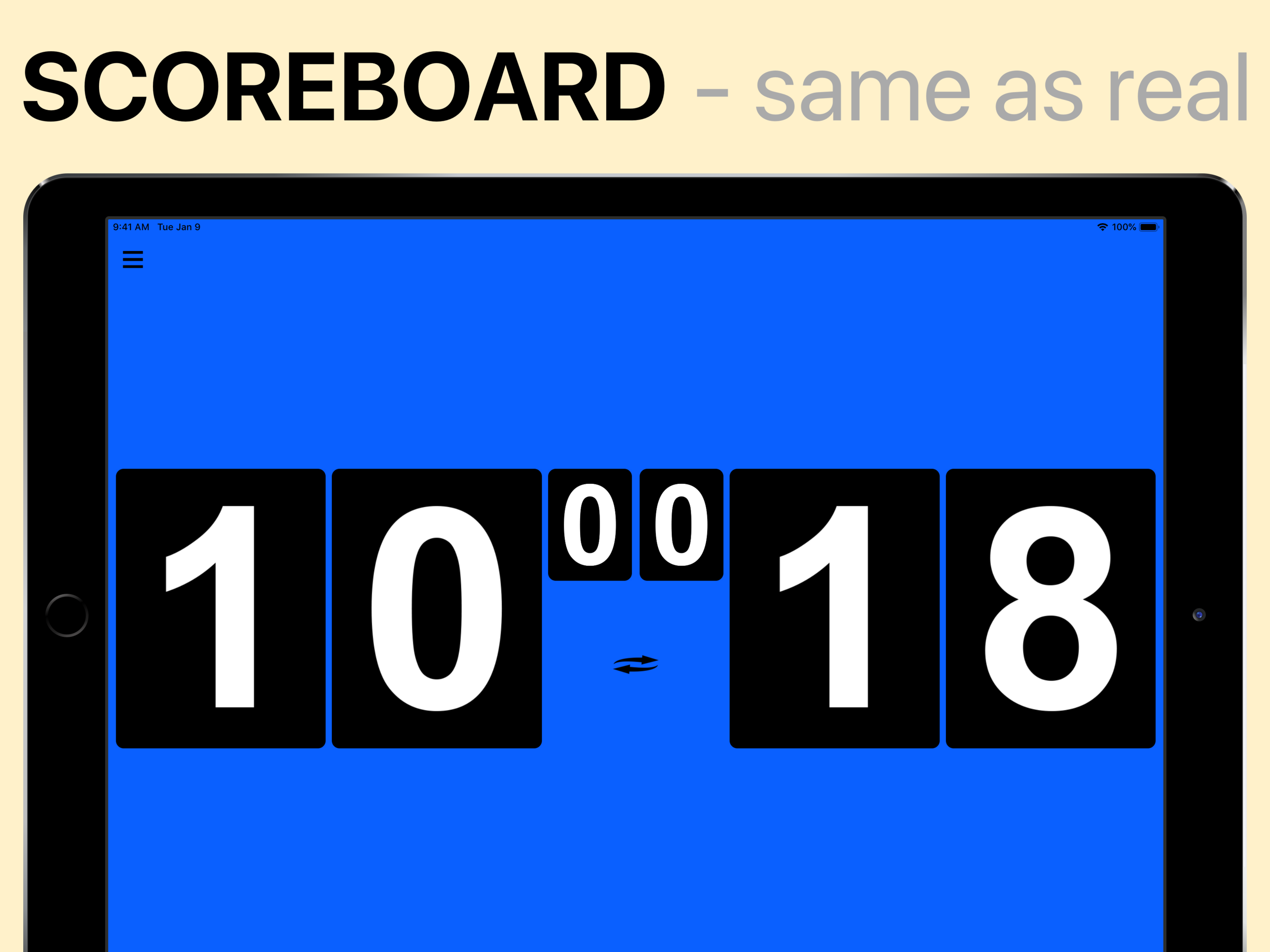 Scoreboard: Badminton