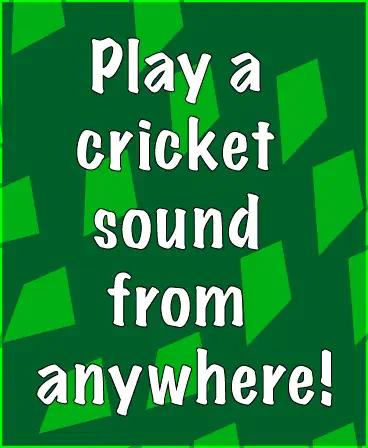 Screenshot #1 pour Crickets, please