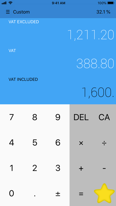 VAT_Calculator_PRO screenshot 2