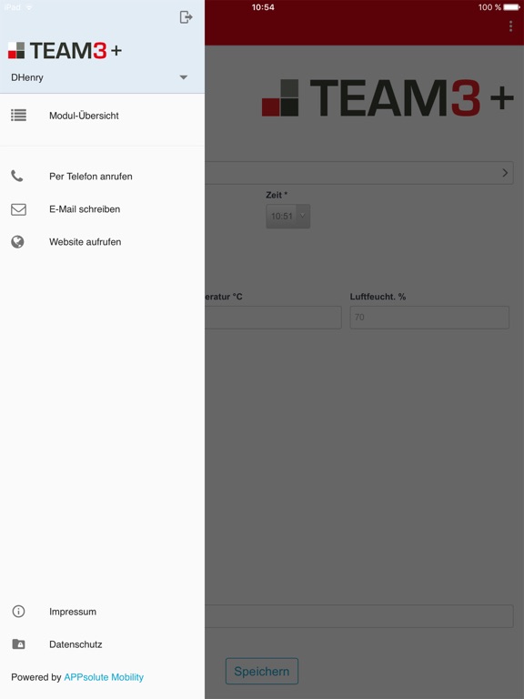Screenshot #4 pour Team3+ Mobile