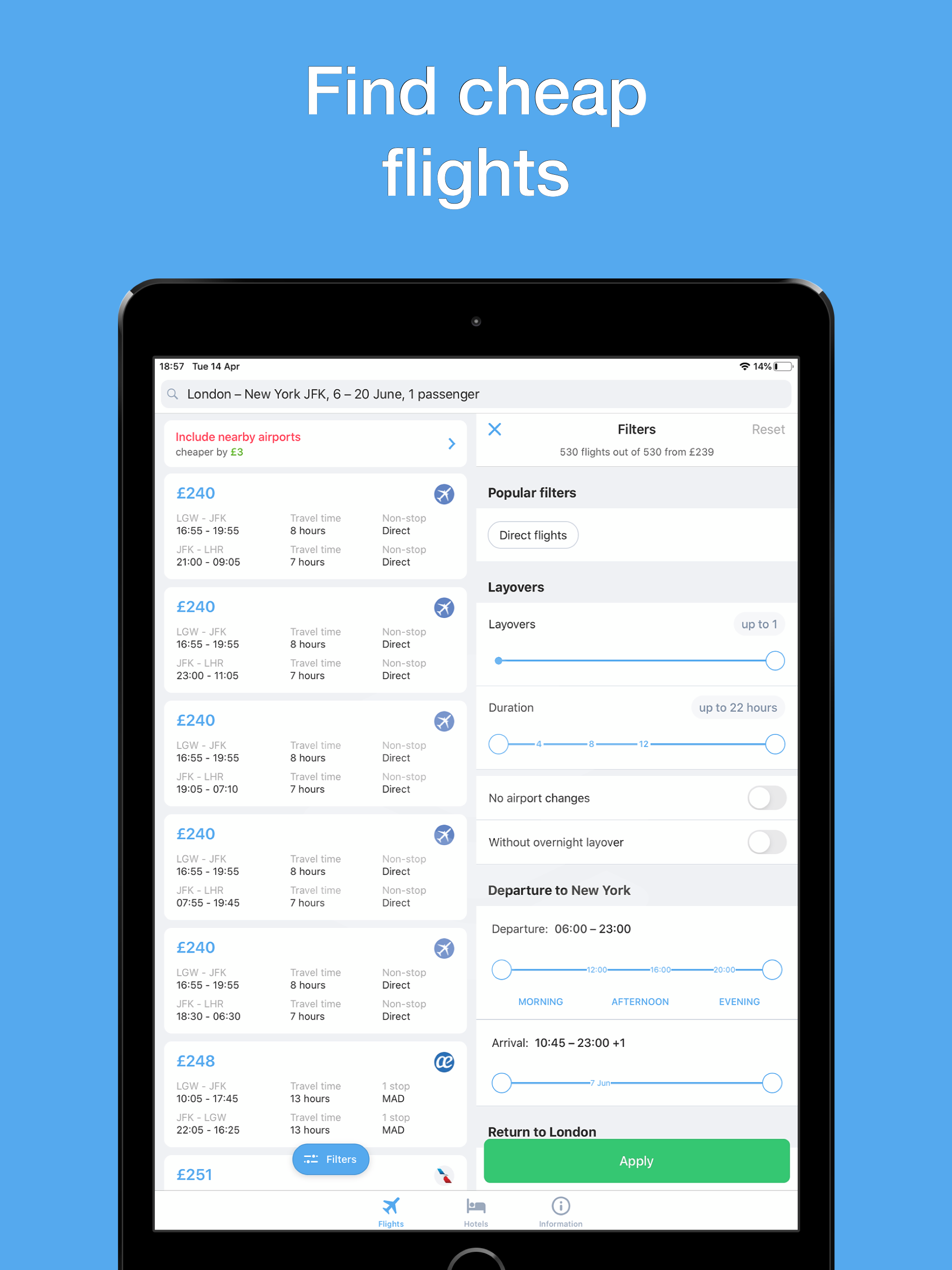 my Travel Agent - Hotel deals